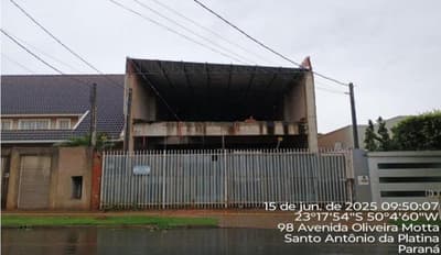 Foto 5 de 5: Imóvel em leilão em Santo Antônio Da Platina - PR — IMÓVEL URBANO COM ÁREA TOTAL DE 335,58 m2- SANTO ANTONIO DA PLATINA/PR