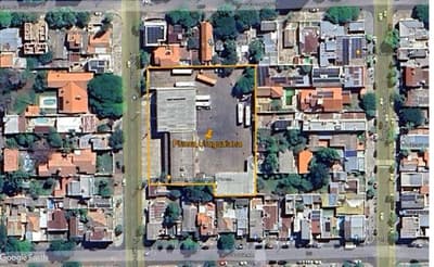 Terreno em leilão em Uruguaiana - RS — IMÓVEL COM ÁREA DE TERRENO DE 4.960M² E ÁREA CONSTRUÍDA DE 1.826M², RUA XV DE NOVEMBRO, 3301/3237, URUGUAIANA/RS - Massa Falida de Pluma Conforto e Turismo