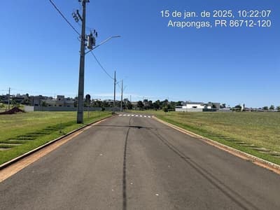 Foto 4 de 7: Terreno em leilão em Arapongas - PR — Direitos sobre o lote urbano com área de 326,50m², sem benfeitorias. Localizado em Arapongas/PR.