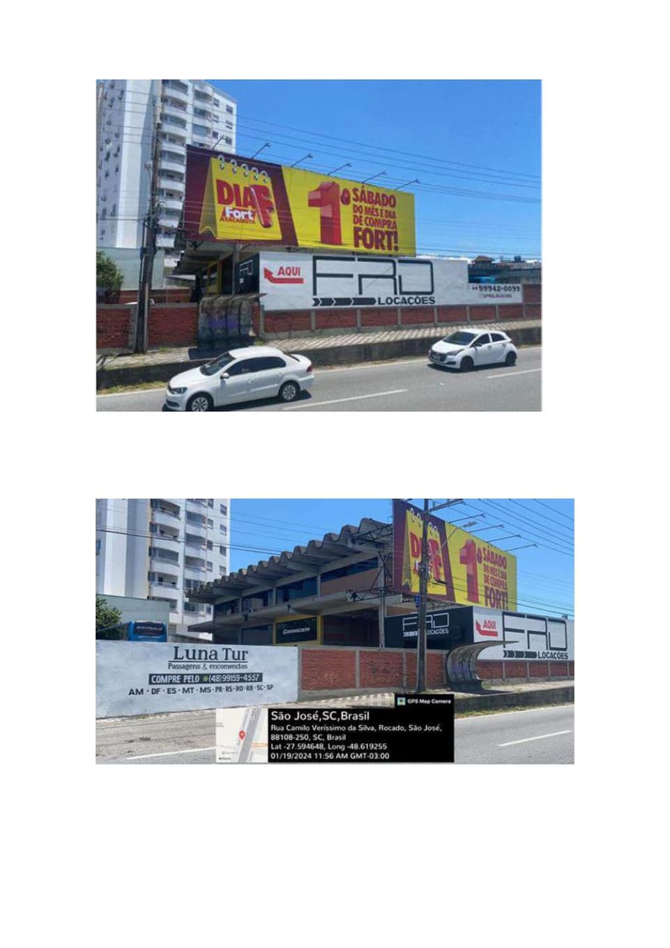 Foto 4 de 12: Terreno em leilão em São José - SC — IMÓVEL COM ÁREA DE TERRENO DE 3.770M2 E ÁREA CONSTRUÍDA DE 1.007M2, BR-101 (SUL), SÃO JOSÉ/SC - Massa Falida de Pluma Conforto e Turismo
