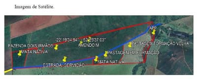 Area Rural em leilão em Teodoro Sampaio - SP — Fazenda Dois Irmãos, com área 197ha, localizada em Teodoro Sampaio/SP.