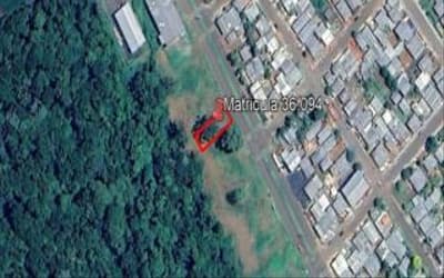 Terreno em leilão em Candói - PR, bairro Corvo Branco — LOTE URBANO COM 420m² PRÓXIMO À BR-373 CANDÓI/PR LOTE 5 MAT 36.094