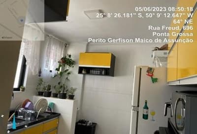 Foto 9 de 14: Apartamento em leilão em Ponta Grossa - PR — Apartamento, com área construída de 63,3056m², Ponta Grossa/PR