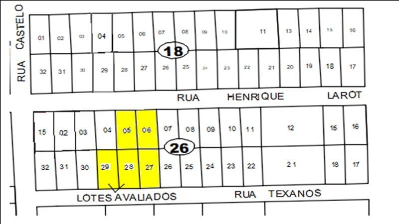 Foto 1 de 5: Terreno em leilão em Novo Mundo - MT, bairro Setor I — TERRENO URBANO | A.T. 299,91 M² | BAIRRO: SETOR I | NOVO MUNDO/MT