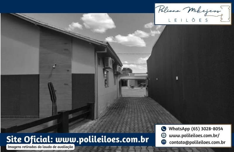 Foto 12 de 25: Terreno em leilão em Araputanga - MT — Terreno Urbano, AT 375,0², AC 297,42m², Lote 05, quadra 13, Reserva do Cabaçal, em Araputanga/MT