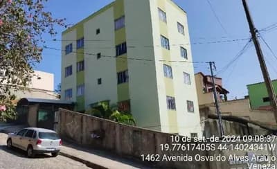 Apartamento em leilão em Ribeirão Das Neves - MG — Apartamento de 47.98m2, com 2 quartos, em RIBEIRAO DAS NEVES/MG.