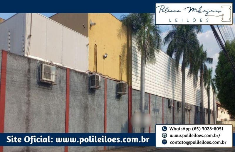 Foto 8 de 30: Terreno em leilão em Cuiabá - MT — Lote de terreno urbano, AT 9.120m², AC 2.130m² averbados na matrícula, remembrados dos lotes 10 a 25 da quadra 01, situado no Bairro Santa Rita, distrito do Coxipó da Ponte, Cuiabá/MT