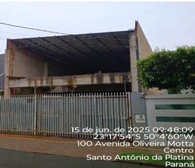 Foto 1 de 5: Imóvel em leilão em Santo Antônio Da Platina - PR — IMÓVEL URBANO COM ÁREA TOTAL DE 335,58 m2- SANTO ANTONIO DA PLATINA/PR