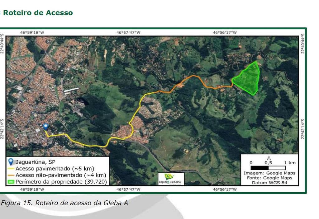 Foto 9 de 11: Area Rural em leilão em Jaguariúna - SP — Lote, Desocupado, Jaguariúna / SP
