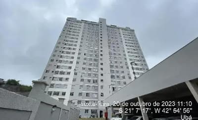 Apartamento em leilão em Ubá - MG — Apartamento de 45.96m2, com 2 quartos, em UBA/MG.