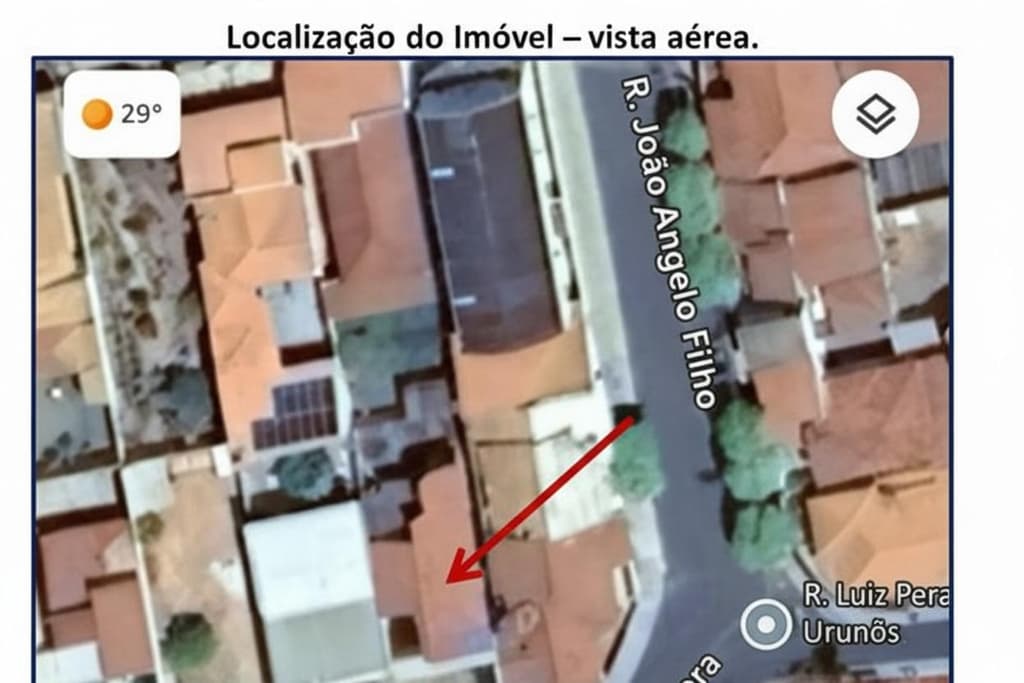Foto 7 de 7: Terreno em leilão em Urupês - SP — Imóvel, A.T 243,95m², 3 dormitórios, sendo 1 suíte, em Jardim Boa Vista IV