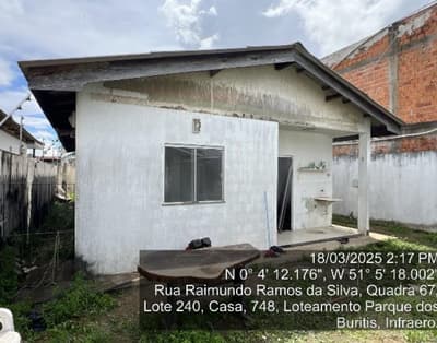 Foto 5 de 6: Casa em leilão em Macapá - AP — Casa c/ terreno de 300 m², Parque dos Buritis em Macapá/AP - Desocupada
