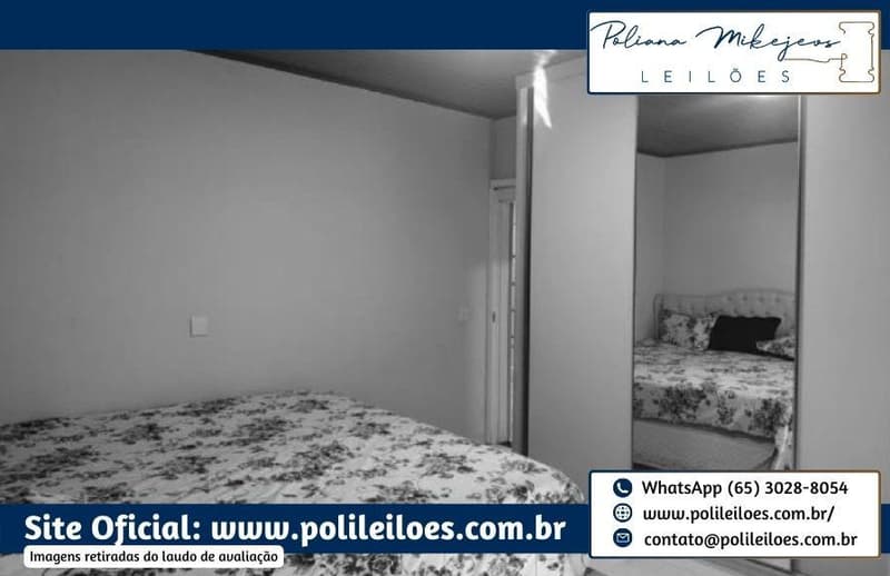 Foto 14 de 25: Terreno em leilão em Araputanga - MT — Terreno Urbano, AT 375,0², AC 297,42m², Lote 05, quadra 13, Reserva do Cabaçal, em Araputanga/MT