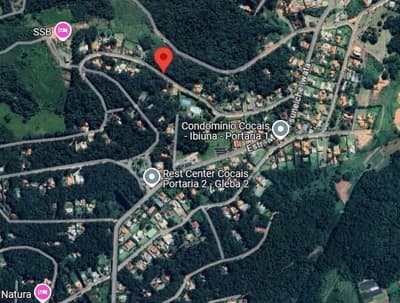 Terreno em leilão em Ibiúna - SP — TERRENO DE 1.804M², REST CENTER COCAIS GLEBA 2, RUA LEMPIRA, QUADRA 14