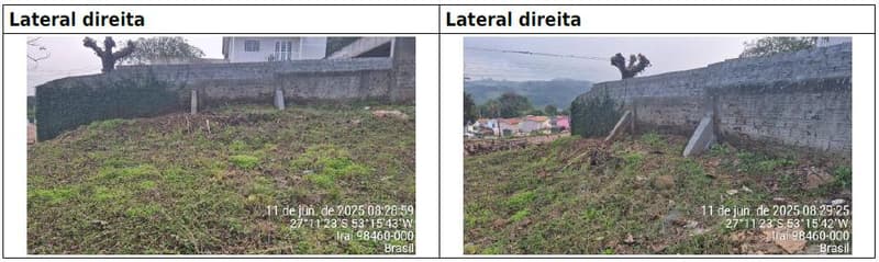 Foto 7 de 10: Terreno em leilão em Iraí - RS — Terreno urbano com área total de 502,50 m2 - Iraí/RS