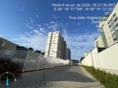 Apartamento em leilão em Joinville - SC, bairro Santo Antônio — Apto 50m² c/ 1 vaga | Joinville-SC | Space Urban Club | Santo Antônio