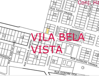 Terreno em leilão em Bandeirantes - PR, bairro Vila Bela Vista — Um terreno com a área de 200,00m² contendo uma benfeitoria residencial em alvenaria com a área total aproximada de 73,75 m² em Bandeirantes/PR