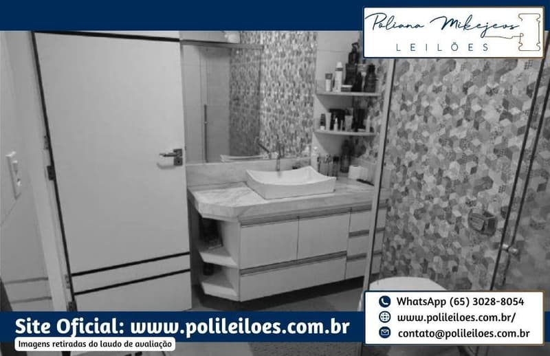 Foto 8 de 25: Terreno em leilão em Araputanga - MT — Imóvel residencial, Lote 05, na quadra 13, AT 375,0², localizado na Av. Mato Grosso, em Araputanga/MT