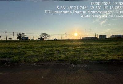 Terreno em leilão em Umuarama - PR, bairro Parque Metropolitano — IMÓVEL URBANO COM ÁREA TOTAL DE 600,00M2 LOTE 03 QUADRA 2-A em UMUARAMA-PR