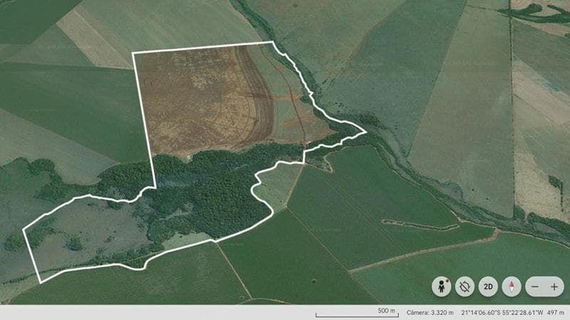Foto 2 de 3: Area Rural em leilão em Maracaju - MS — IMÓVEL RURAL | 263 HA - FAZENDA PAULICÉIA - GLEBA 01| MARACAJU/MS