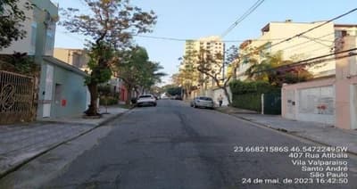 Foto 11 de 18: Casa em leilão em Santo André - SP, bairro Vila Valparaíso — IMÓVEL URBANO COM ÁREA CONSTRUÍDA DE 224,00 M2 EM SANTO ANDRÉ -SP