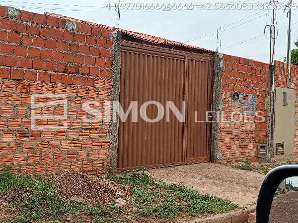 Casa em leilão em José De Freitas - PI — JOSE DE FREITAS/PI, RUA ANTONIO JUREMA, N. 58, LT06, QD B, CASA, 64,68M² DE ÁREA PRIVATIVA, 250M² DE ÁREA DO TERRENO, 2 QTS, A.SERV, WC, SL, COZINHA, IPTU: 15823, MATRÍCULA: 10403, OFÍCIO: 1, AVALIAÇÃ