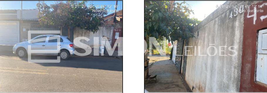 Casa em leilão em Novo Horizonte - SP — NOVO HORIZONTE/SP, RUA PAULO NORBERTO DE MORAES, N. 430, LT 24, QD G, RESIDENCIAL VIVA MAIS NOVO HORIZONTE, CASA, 39M² DE ÁREA PRIVATIVA, 152,15M² DE ÁREA DO TERRENO, 1 QTS, A.SERV, WC, SL, COZINHA, I