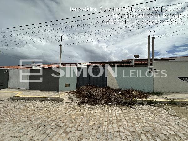 Casa em leilão em João Câmara - RN, bairro Loteamento Villa Verde — JOAO CAMARA/RN, LOTEAMENTO VILLA VERDE, RUA AZEITONA, N. 167, QD 03, GLEBA 04, CASA, 67,5M² DE ÁREA PRIVATIVA, 150M² DE ÁREA DO TERRENO, 2 QTS, A.SERV, WC, SL, COZINHA, IPTU: 1060371000201790000, MATR