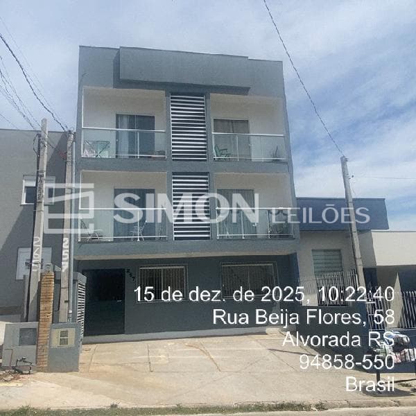 Apartamento em leilão em Alvorada - RS, bairro Jardim Algarve — ALVORADA/RS, RUA BEIJA FLORES, N. 257, Apto. 103, LT32, QD A47 LOT ALGARVE, JARDIM ALGARVE, APARTAMENTO, 30,31M² DE ÁREA PRIVATIVA, 1 QTS, WC, SL, COZINHA, IPTU: 005300000000000000A047, MATRÍCULA: 811