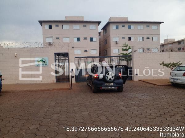Apartamento em leilão em Itumbiara - GO — ITUMBIARA/GO, AVENIDA PERIMETRAL NORTE, N. SN, Apto. 303, BL D,LT 01, QD A, VG 26, RESIDENCIAL ALTO DO TRINDADE, APARTAMENTO, 49,37M² DE ÁREA PRIVATIVA, 2 QTS, A.SERV, WC, SL, COZINHA, IPTU: 251413700