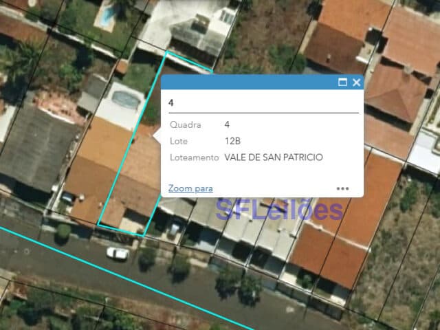 Foto 4 de 5: Terreno em leilão em Londrina - PR — IMÓVEL: “DATAS DE TERRAS SOB Nº 12-B (doze-B), da quadra no 04 (quatro), medindo a area de 290,25 metros quasão da data nº 12 que por sua vez da subdivisão do remenescente dos lotes nºs 4-C e 4-D da G