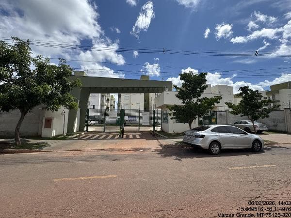 Apartamento em leilão em Várzea Grande - MT, bairro Centro-sul — Apartamento 53,97m², 2 dormitório(s), 1 vaga(s) na garagem - CENTRO-SUL, VARZEA GRANDE MT