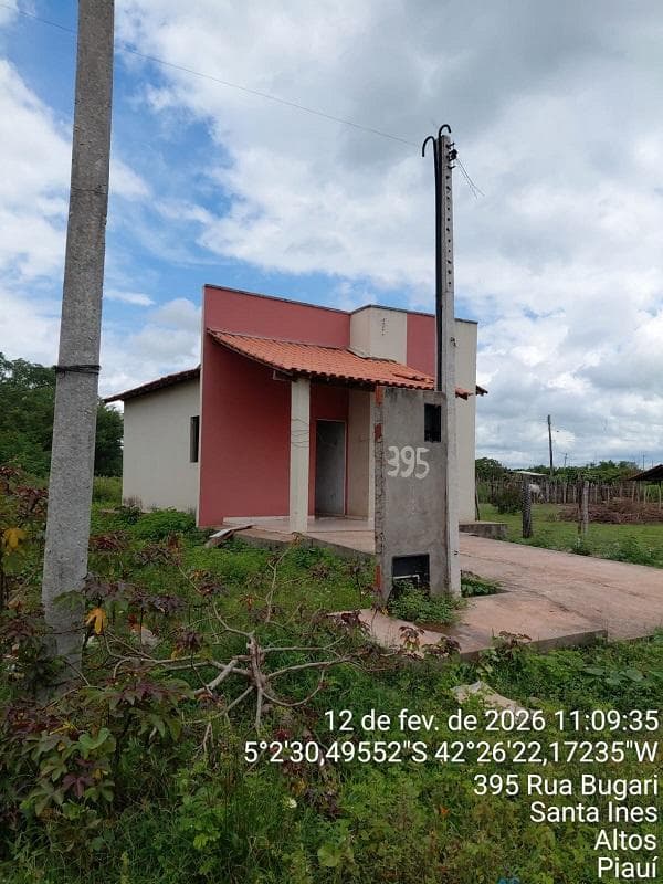 Casa em leilão em Altos - PI, bairro Altos — Casa 52,84m², 2 dormitório(s), 1 vaga(s) na garagem - , ALTOS PI