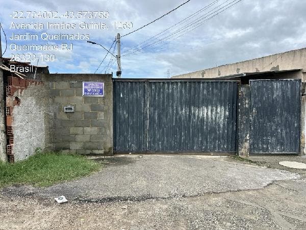 Casa em leilão em Queimados - RJ, bairro Jardim Queimados — Casa 36,3m², 1 dormitório(s), 1 vaga(s) na garagem - JARDIM QUEIMADOS, QUEIMADOS RJ