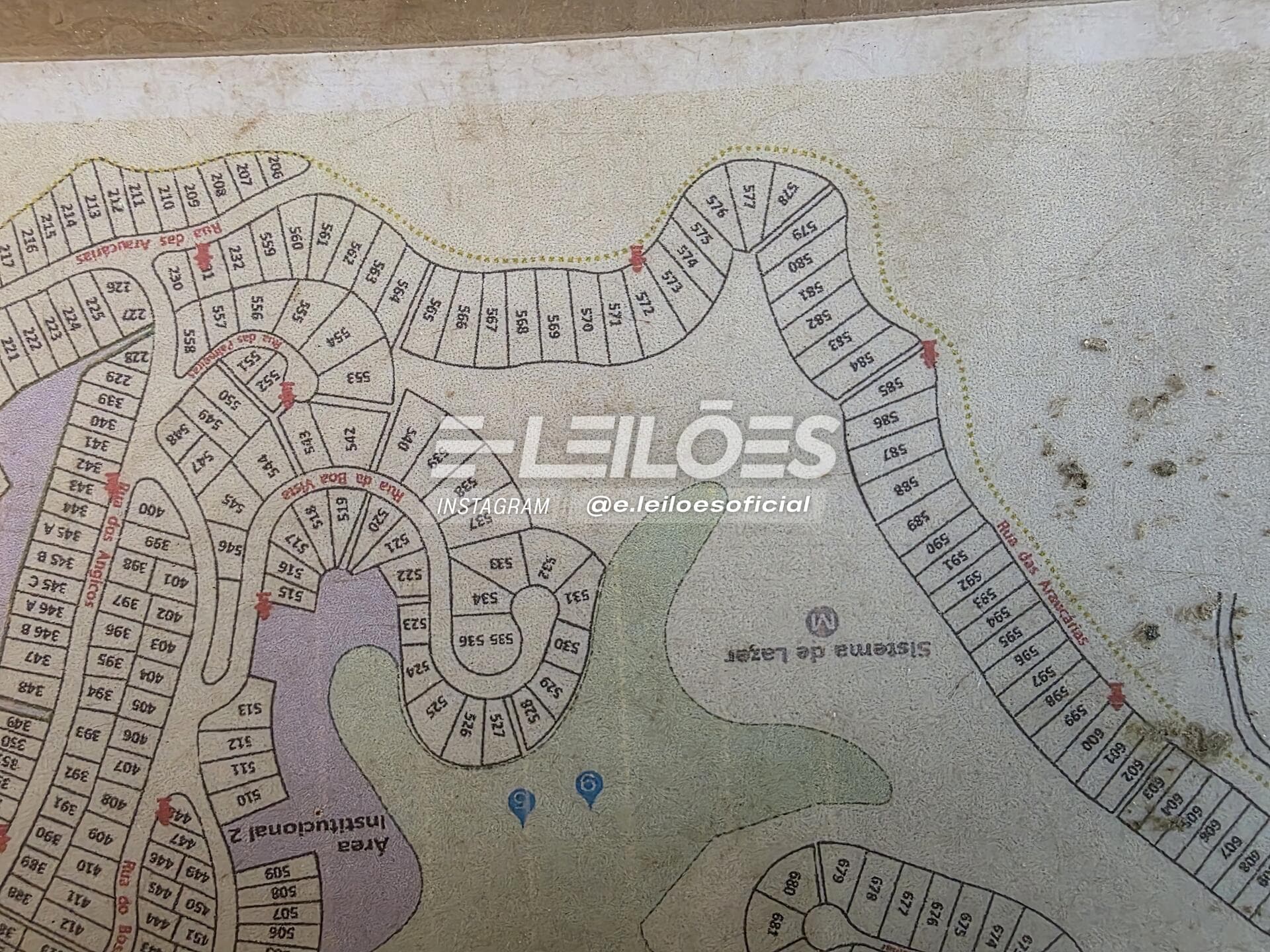 Foto 5 de 10: Terreno em leilão em Campo Limpo Paulista - SP — Terreno s/benfeitoria, área 1.379,97m² - Campo Limpo Paulista/SP