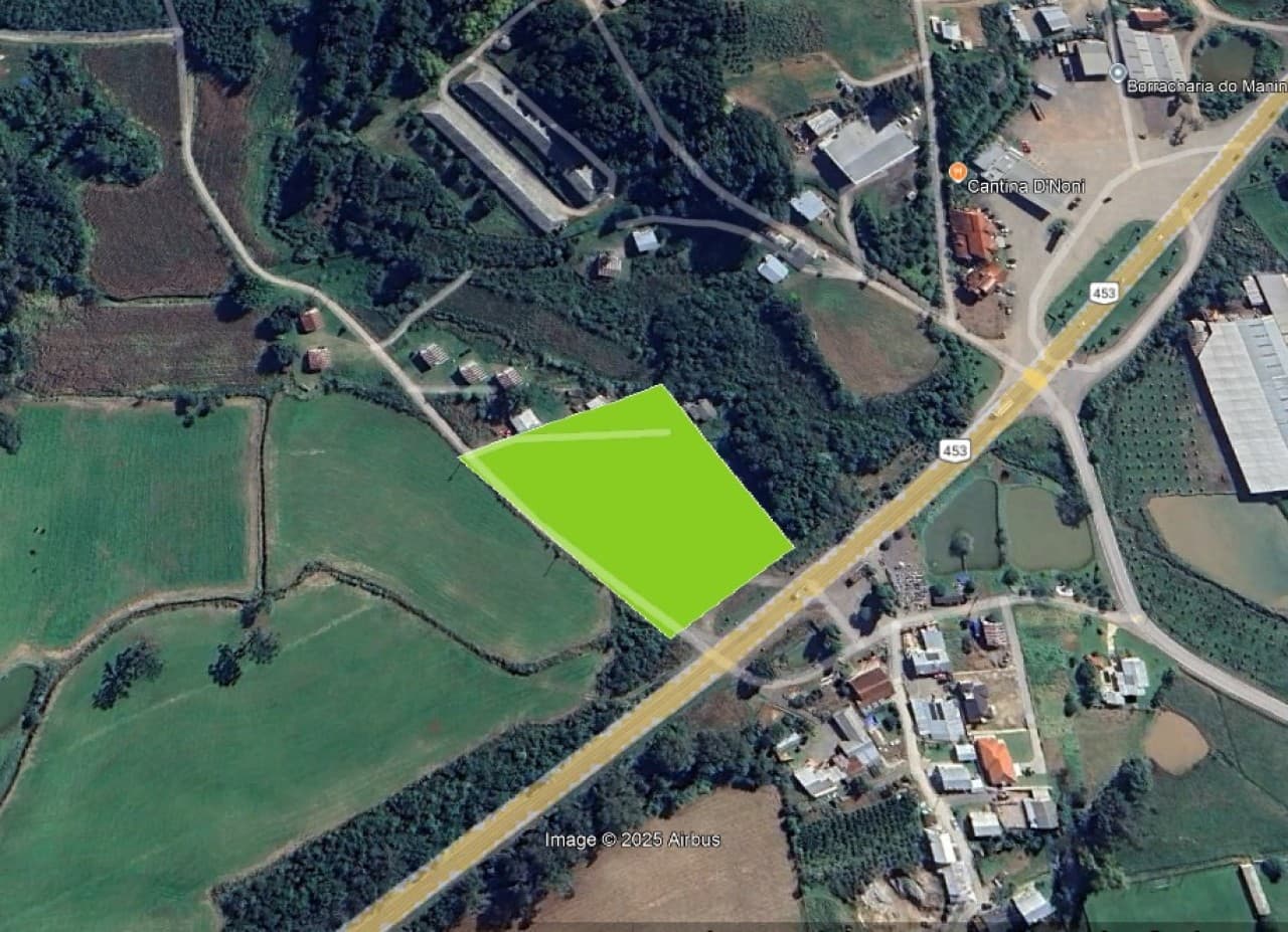 Foto 2 de 3: Area Rural em leilão em Carlos Barbosa - RS — ÁREA DE TERRAS DE 10.266,34m² EM SANTO ANTONIO DE CASTRO NA CIDADE DE CARLOS BARBOSA
