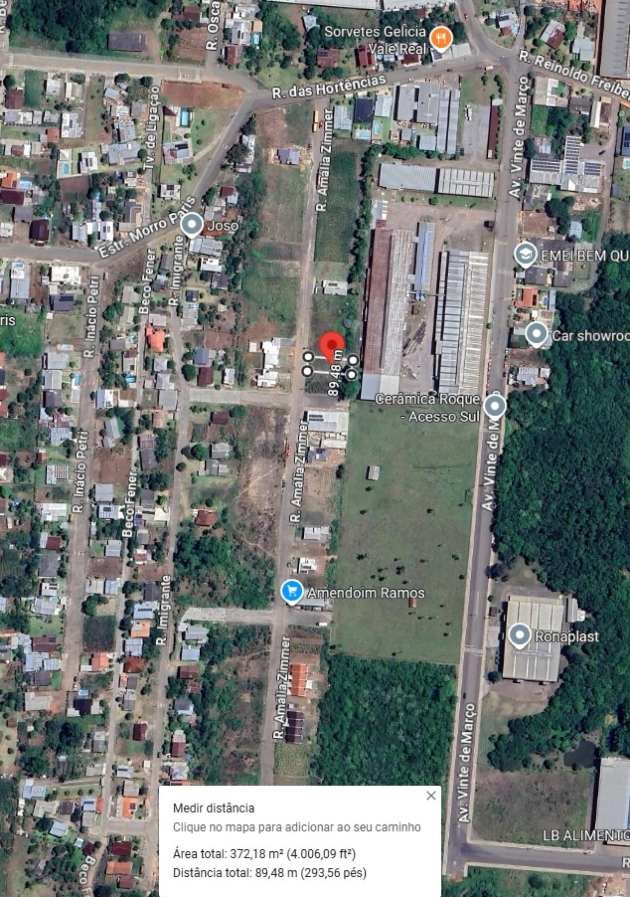 Foto 3 de 4: Terreno em leilão em Vale Real - RS — TERRENO COM ÁREA DE 396,00m² EM VALE REAL/RS [DESOCUPADO]