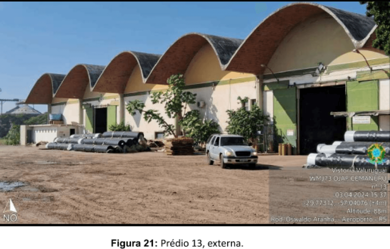 Foto 23 de 30: Comercial em leilão em Uruguaiana - RS — COMPLEXO INDUSTRIAL COM ÁREA REMANESCENTE DE 132.245,46M², EM URUGUAIANA/RS