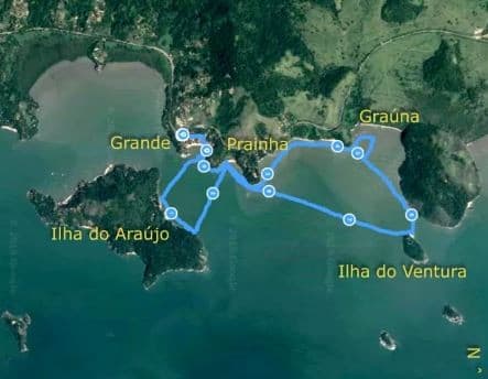 Foto 3 de 6: Imóvel em leilão em Paraty - RJ — PROPRIEDADE NA ILHA DO ARAÚJO, EM PARATY -  IMAGENS ILUSTRATIVAS