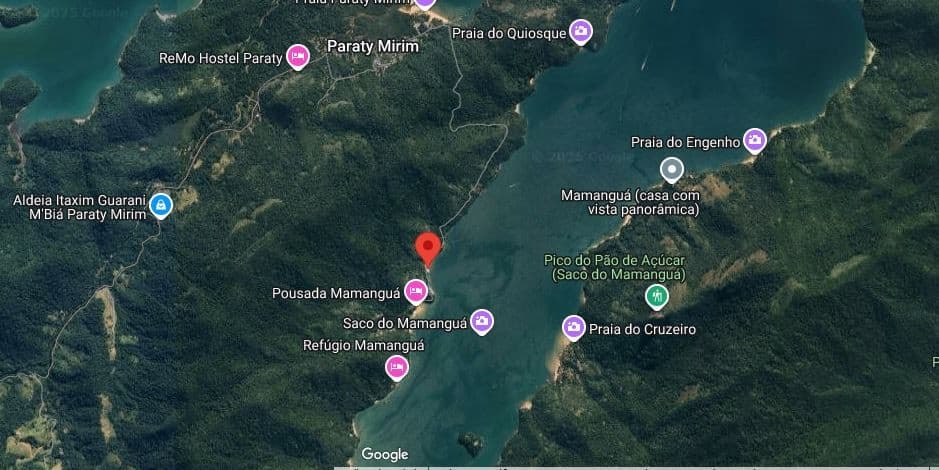 Foto 5 de 9: Area Rural em leilão em Paraty - RJ — PROPRIEDADE NA PRAIA DA PACA, EM PARATY / RJ