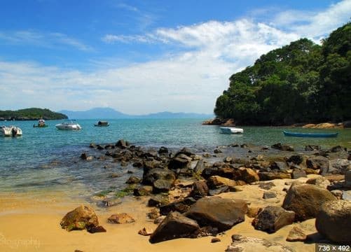 Foto 6 de 10: Imóvel em leilão em Paraty - RJ — PROPRIEDADE NA ILHA DO ALGODÃO, EM PARATY -  IMAGENS ILUSTRATIVAS