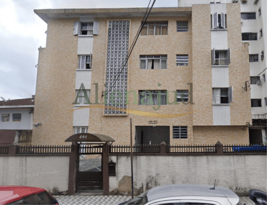 Foto 6 de 10: Apartamento em leilão em São Vicente - SP — DIREITOS - Apto. c/ 2 dorms. e área total construída de 50,95m² situado à Rua Tibiriçá DIREITOS - Apto. c/ 2 dorms. e área total construída de 50,95m² situado à Rua Tibiriçá