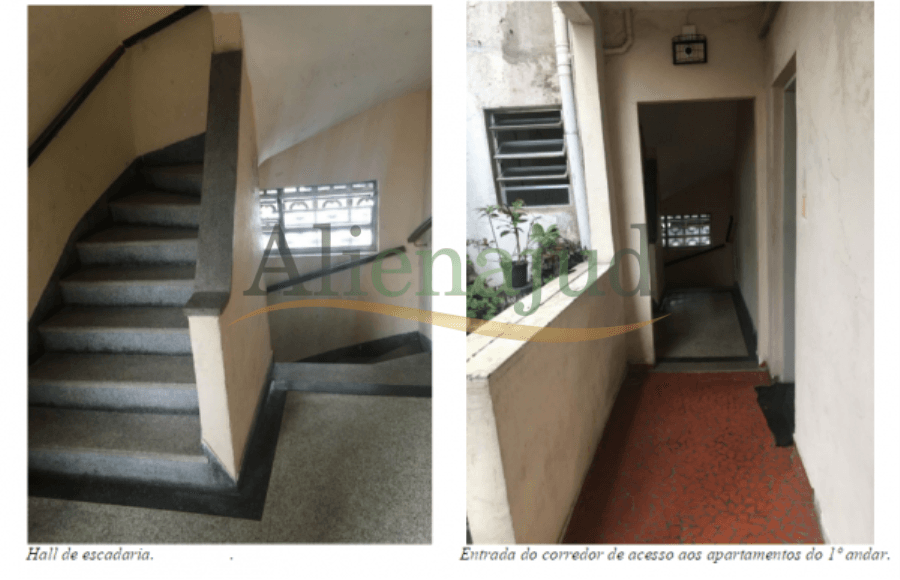 Foto 4 de 10: Apartamento em leilão em São Vicente - SP — DIREITOS - Apto. c/ 2 dorms. e área total construída de 50,95m² situado à Rua Tibiriçá DIREITOS - Apto. c/ 2 dorms. e área total construída de 50,95m² situado à Rua Tibiriçá