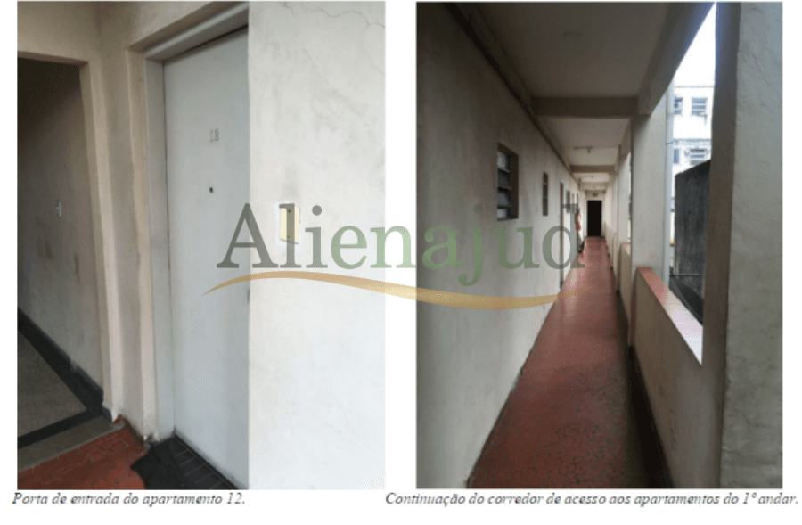 Foto 10 de 10: Apartamento em leilão em São Vicente - SP — DIREITOS - Apto. c/ 2 dorms. e área total construída de 50,95m² situado à Rua Tibiriçá DIREITOS - Apto. c/ 2 dorms. e área total construída de 50,95m² situado à Rua Tibiriçá
