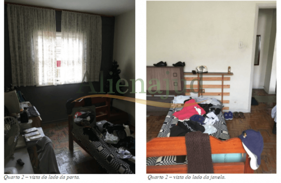Foto 3 de 10: Apartamento em leilão em São Vicente - SP — DIREITOS - Apto. c/ 2 dorms. e área total construída de 50,95m² situado à Rua Tibiriçá DIREITOS - Apto. c/ 2 dorms. e área total construída de 50,95m² situado à Rua Tibiriçá