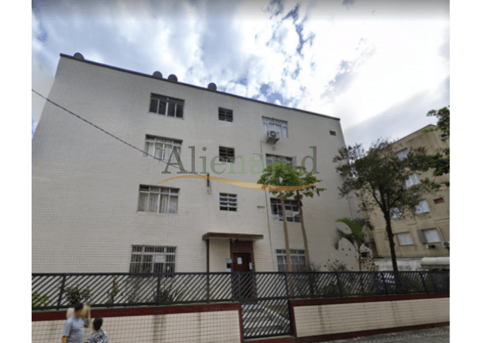 Apartamento em leilão em São Vicente - SP — DIREITOS - Apart. c/ 2 dorms. e área útil de 52,00m² situado na Rua Américo Basiliense DIREITOS - Apart. c/ 2 dorms. e área útil de 52,00m² situado na Rua Américo Basiliense