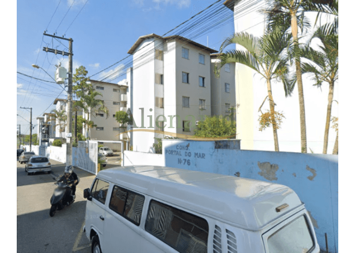 Apartamento em leilão em São Vicente - SP — Residencial Portal do Mar - Samaritá - São Vicente/SP DIREITOS - Apto. c/ 49m² - Samaritá - São Vicente/SP