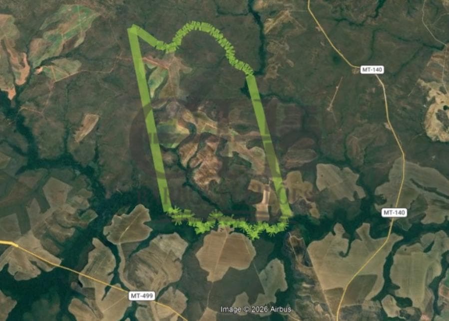 Foto 10 de 11: Area Rural em leilão em Chapada Dos Guimarães - MT — IMÓVEL RURAL COM 4.930 HÁ - FAZ PLANALTO II IMÓVEL RURAL C/4.930 HÁ (APROX 2.000 HÁ DE PLANTIO)