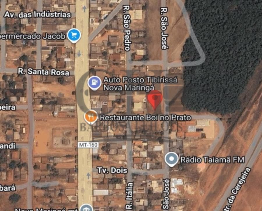 Foto 3 de 9: Terreno em leilão em Nova Maringá - MT — LOTE URBANO (NOVA MARINGÁ) - 360m² LEILÃO CONDICIONAL - SICREDI