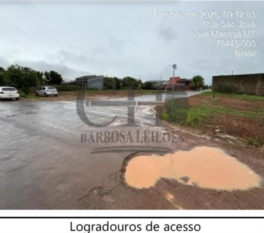 Foto 5 de 9: Terreno em leilão em Nova Maringá - MT — LOTE URBANO (NOVA MARINGÁ) - 360m² LEILÃO CONDICIONAL - SICREDI